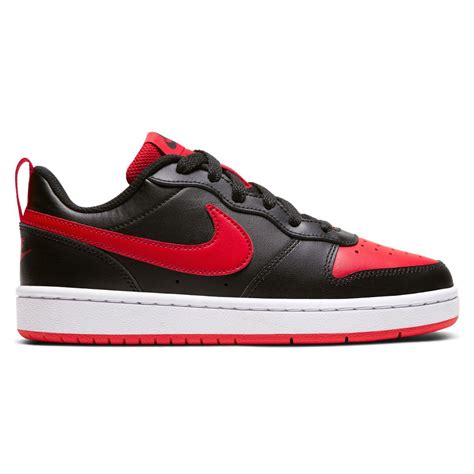 nike court borough low se sneakers zwart heren|court borough low 2 sneaker.